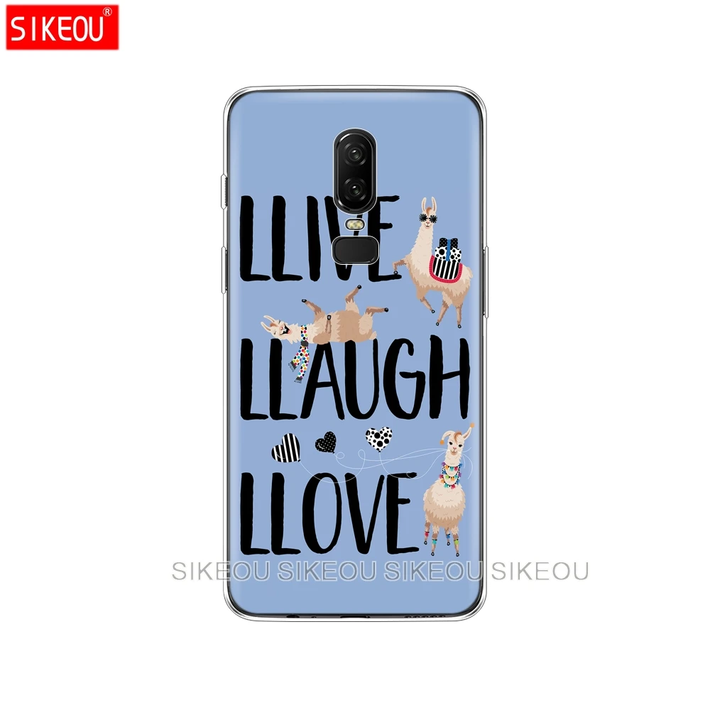 Силиконовый чехол для телефона Oneplus one plus 6 5T 5 3 A3000 A5000 милый альпака|Бамперы| |