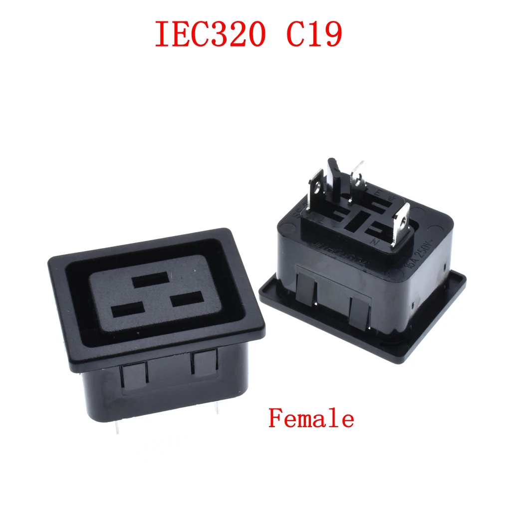 Штепсельная розетка IEC320 C20 C19 AC 16 А 250 В|ups|ups powerups socket |