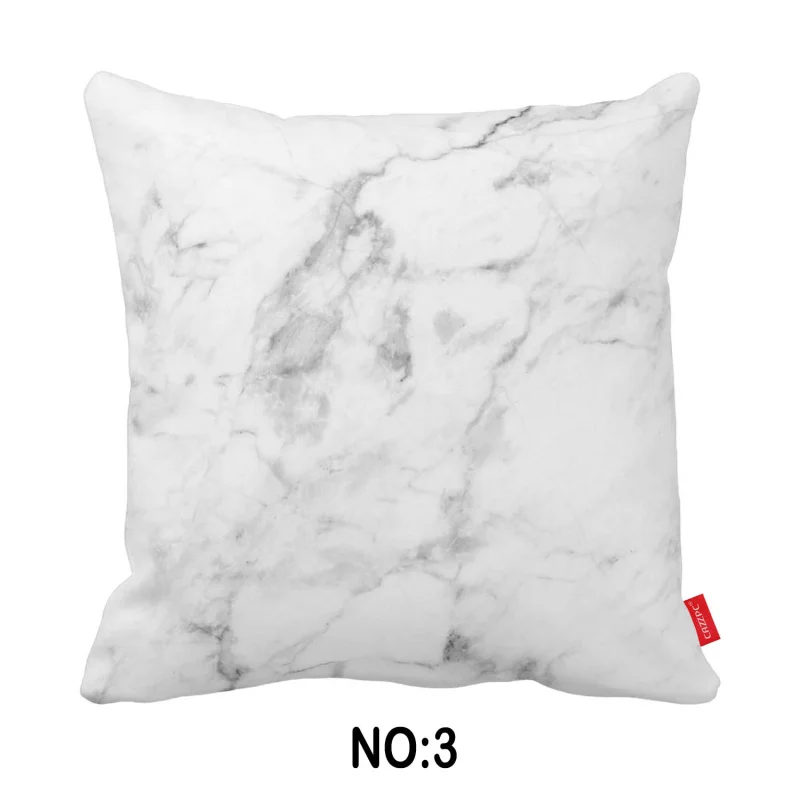 Розовый черный белый потрясающий современный мраморный принт декоративная