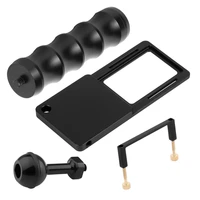 sports camera bracket switch plate adapter with fitting 14 screw ball head for gopro76543session tripod handle gimbal