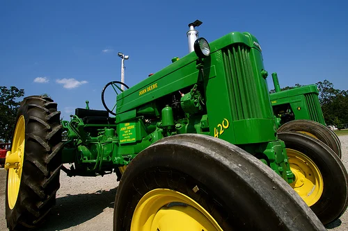 Deere KNL HOBBY J-KNL J 420 тракторные прицепы модель фермерского автомобиля игрушечный акт