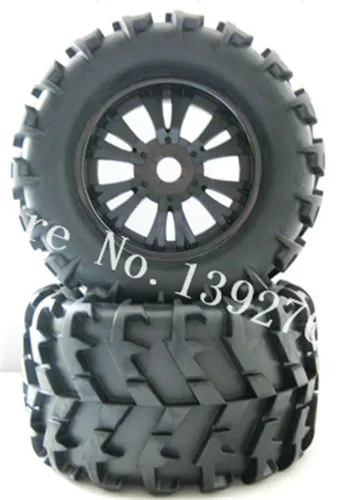 4 шт./лот резиновые губчатые шины Колесные диски для радиоуправляемых