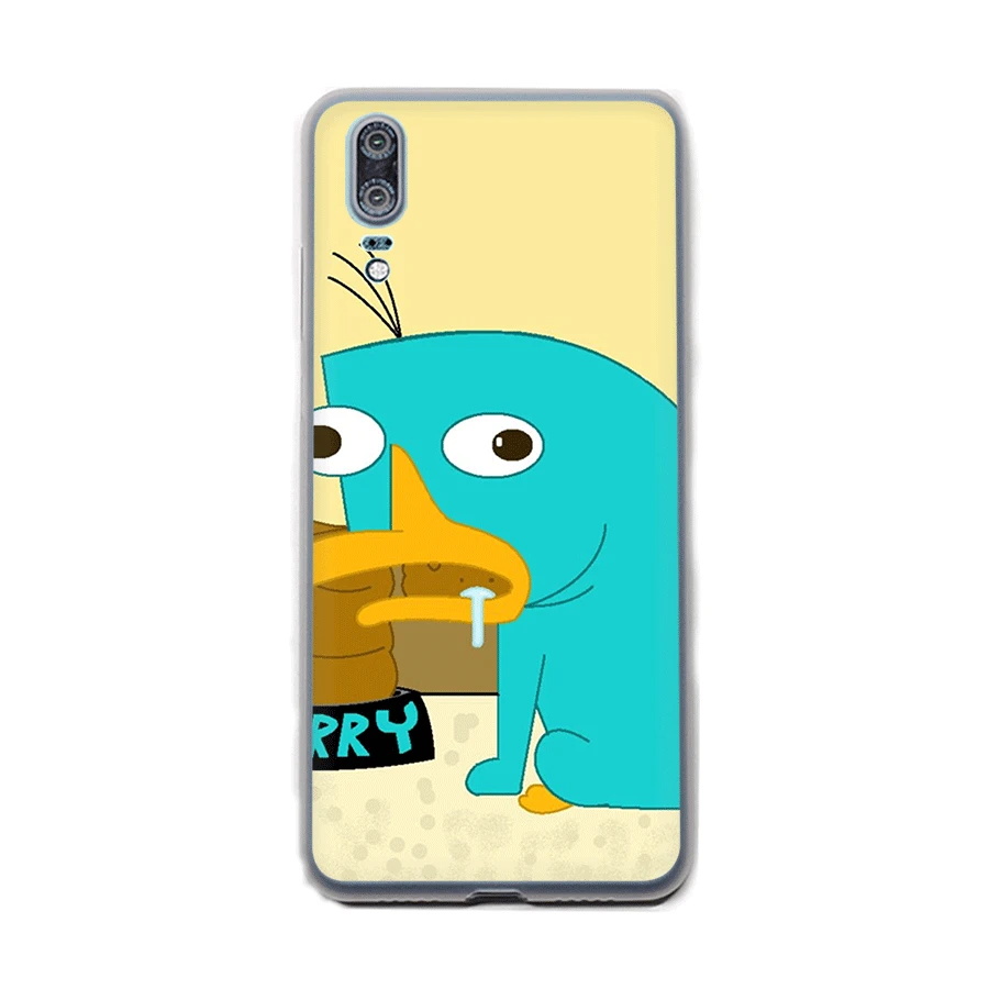 Чехол для телефона Perry The Platypus Huawei P8 P9 P10 P20 P30 Lite Plus Pro P Smart Cover | Мобильные телефоны и