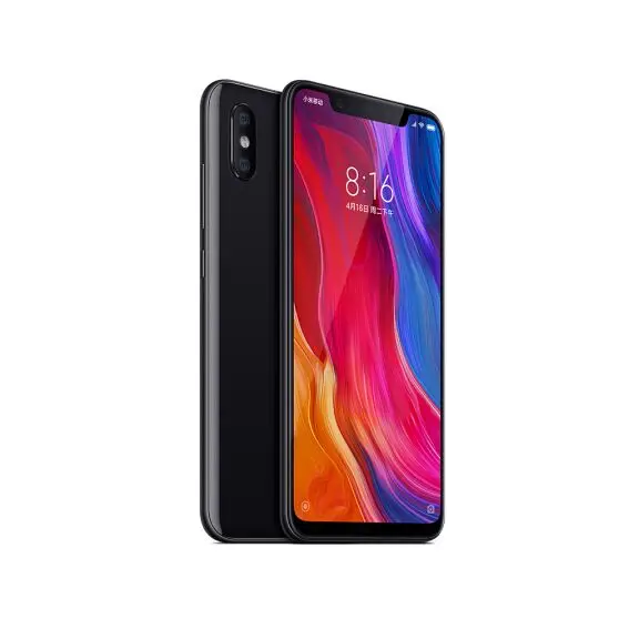 Итальянский стоковый Xiaomi Mi 8 6 ГБ ОЗУ 128 Гб ПЗУ глобальная версия мобильный телефон