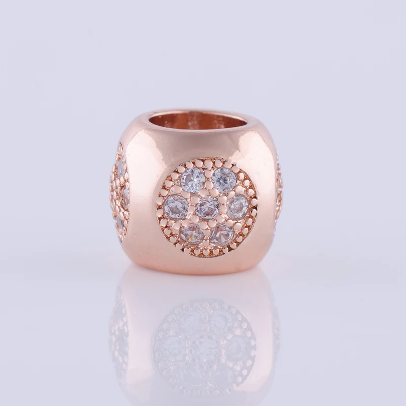 Оптовая продажа Bijoux горный хрусталь квадратный бисер микро проложить