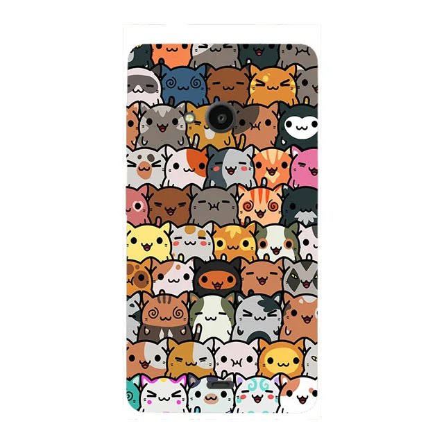 L163 Чехол для microsoft Lumia 535/535, две sim-карты, силиконовый чехол, 3D рисунок из мультфильма, мягкий чехол s для Nokia 535, чехлы для телефонов - Цвет: L163