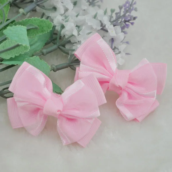 10 шт. U pick Grosgrain/лента для пятен, луки, аппликации для рукоделия, свадебный подарок, B066 - Цвет: Pink