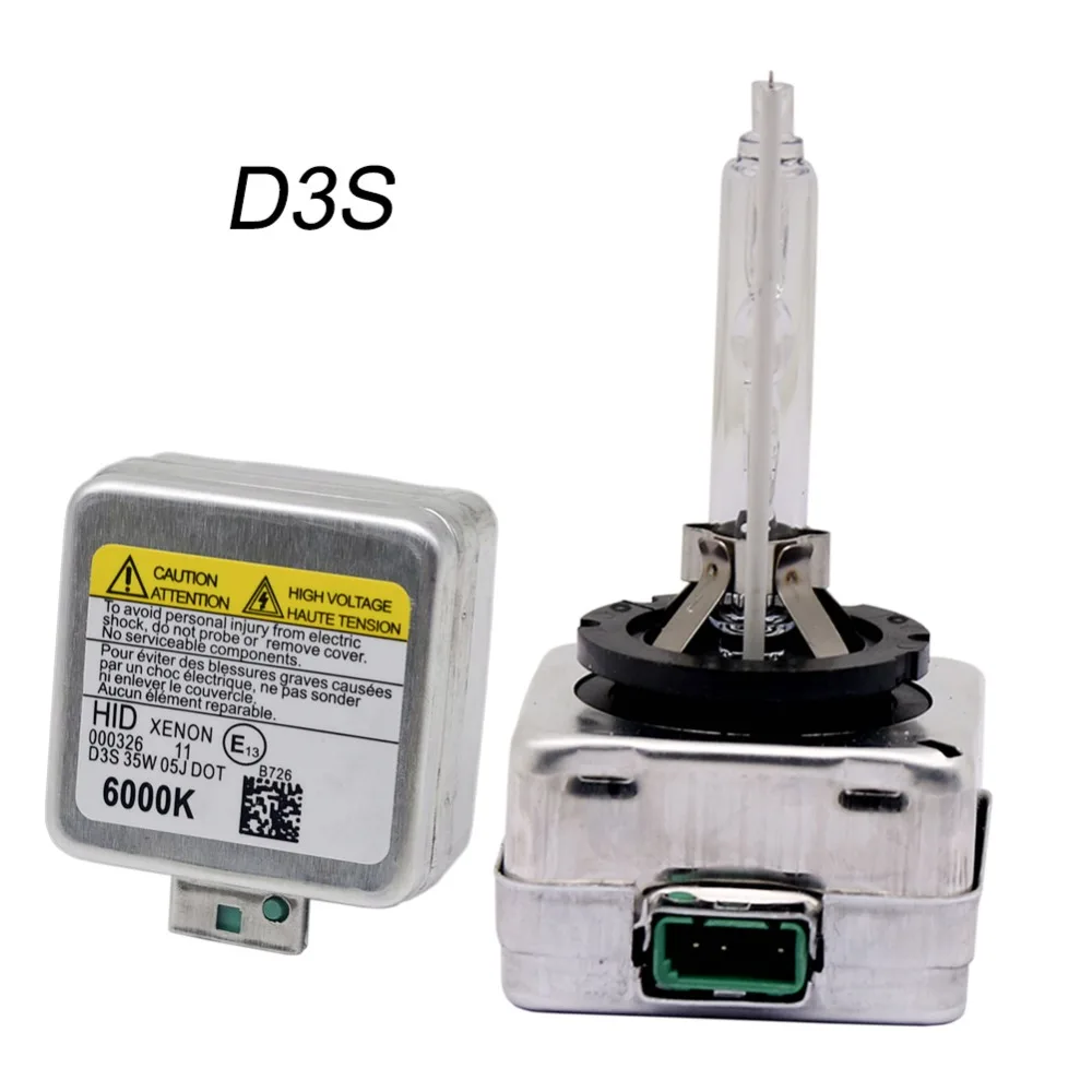 2 шт. D1S D3S ксеноновый головной светильник D1 D3 HID лампа 4300K 5000K 6000K 8000K комплект ксеноновый светильник для автомобильных фар 12 в 35 Вт