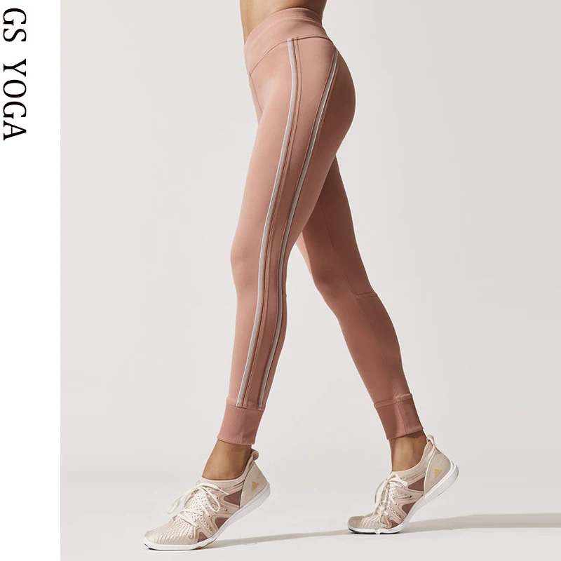 Новинка 2018 штаны для фитнеса спортивные Леггинсы платье женские йоги с высокой