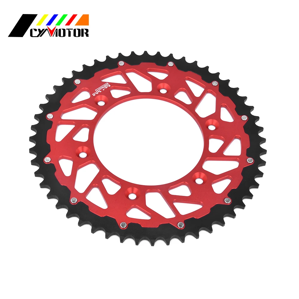 Motorcycle Rear Sprocket For 250 300 350 390 400 430 450 480 498 RR RS 2T For HONDA CR CRF XR CRM 125 R 150 F 230 M X Motor Bike images - 6