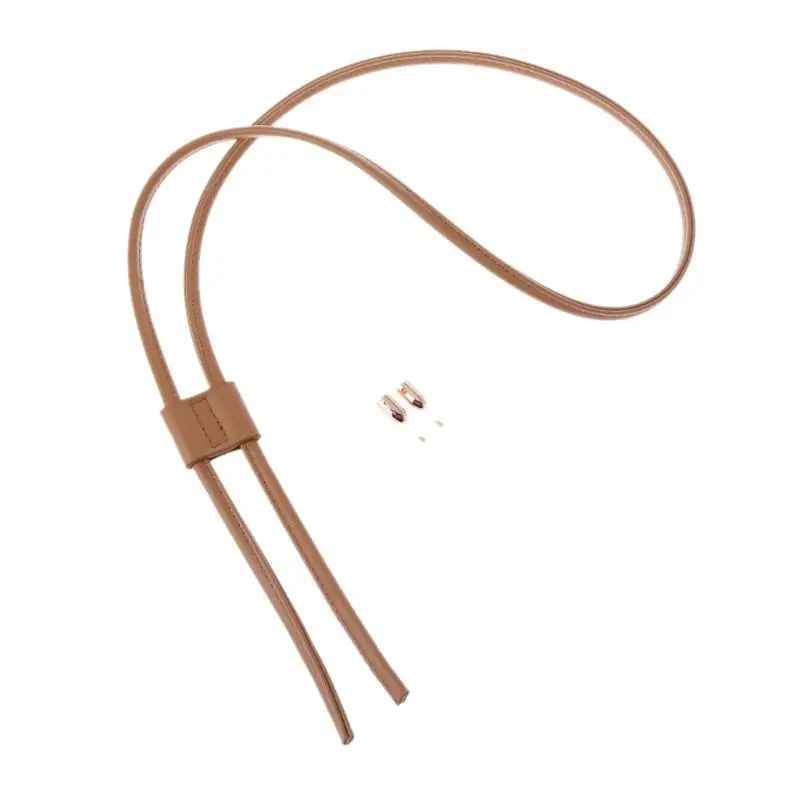 Khaki 02 Новая модная женская сумка из искусственной кожи с отстегивающимся ремнем, сумка-мешок, сумка-мешок, рюкзак с завязками, сумка с карманами, аксессуары - Цвет: Khaki 02