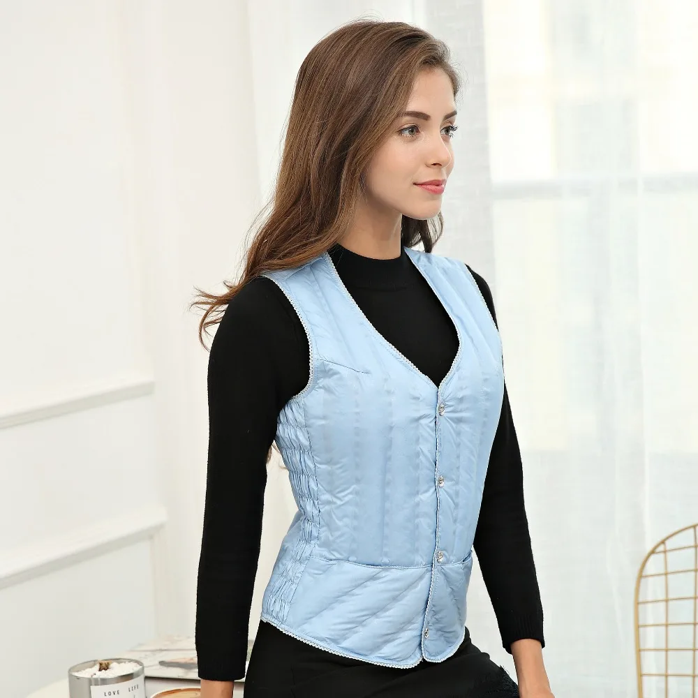 Новый продукт 2017 Зимний Теплый Женский пуховый жилет высококачественный