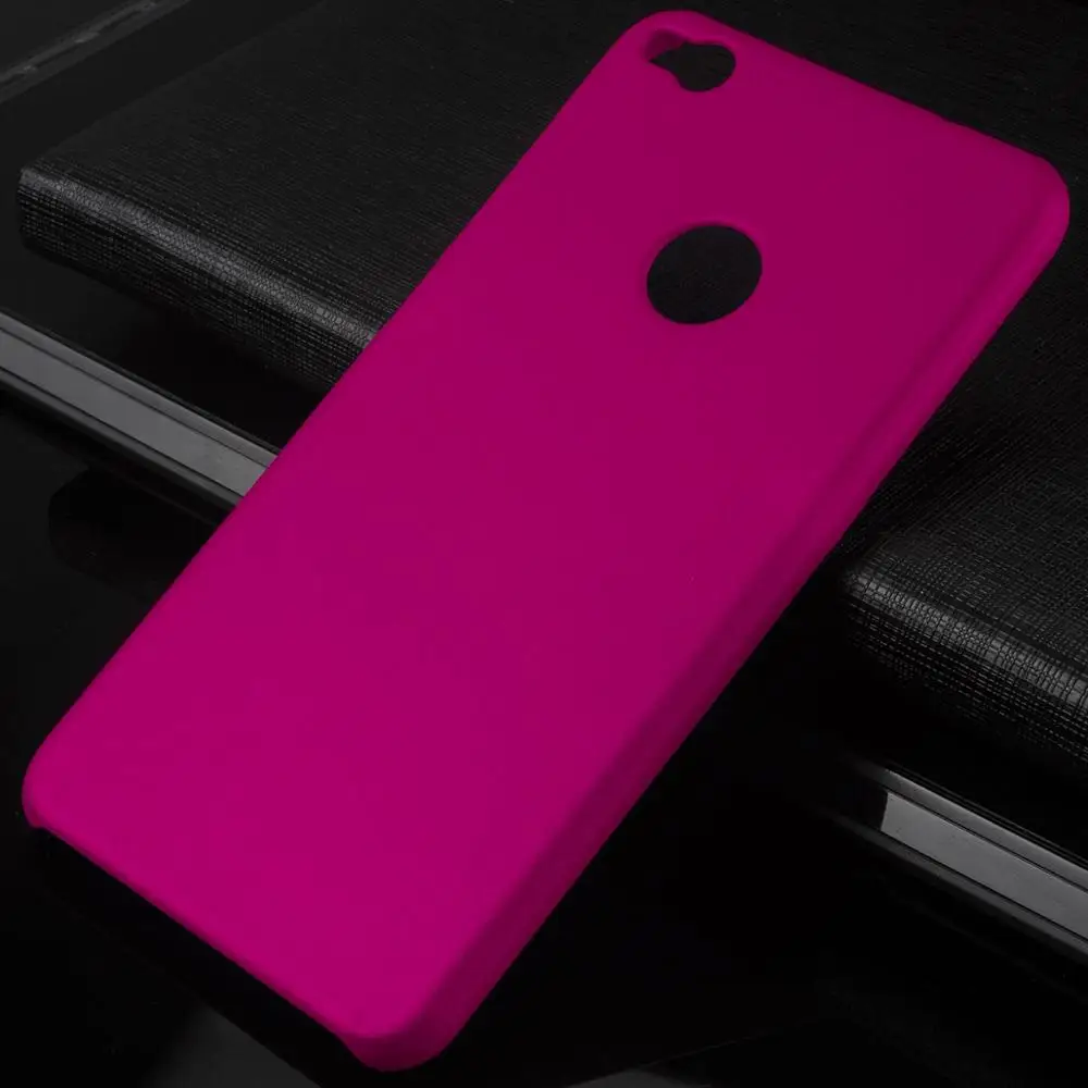 Rose red Матовый пластиковый чехол для huawei P9 Lite чехол для huawei P9 P8 Honor 8 Lite Gr3 чехол-лента на заднюю панель - Цвет: Rose red