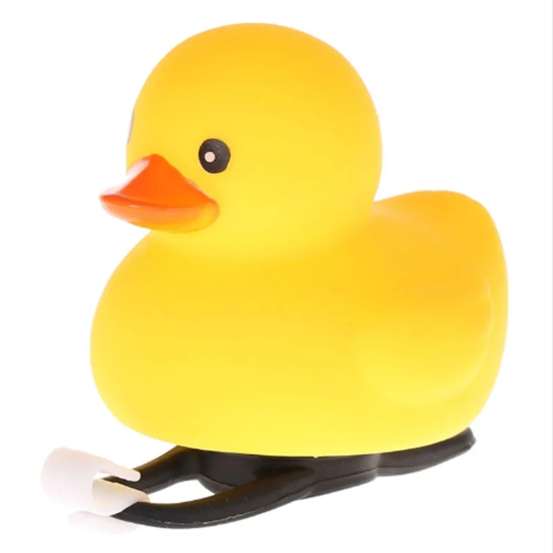 Duck Животное, велосипедный звонок, Детский велосипедный звонок, маленький хомяк, утка, колокольчик, головной светильник, Колокольчик для горного велосипеда, руль, мультяшное кольцо, колокольчик - Цвет: Duck