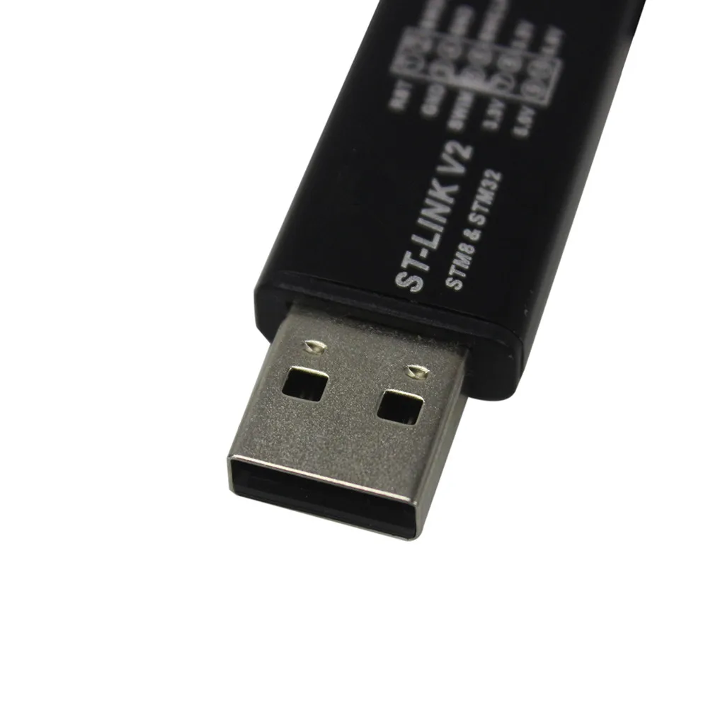 ST LINK Stlink ST-Link V2 Mini STM8 STM32 симулятор скачать программист Программирование с крышкой
