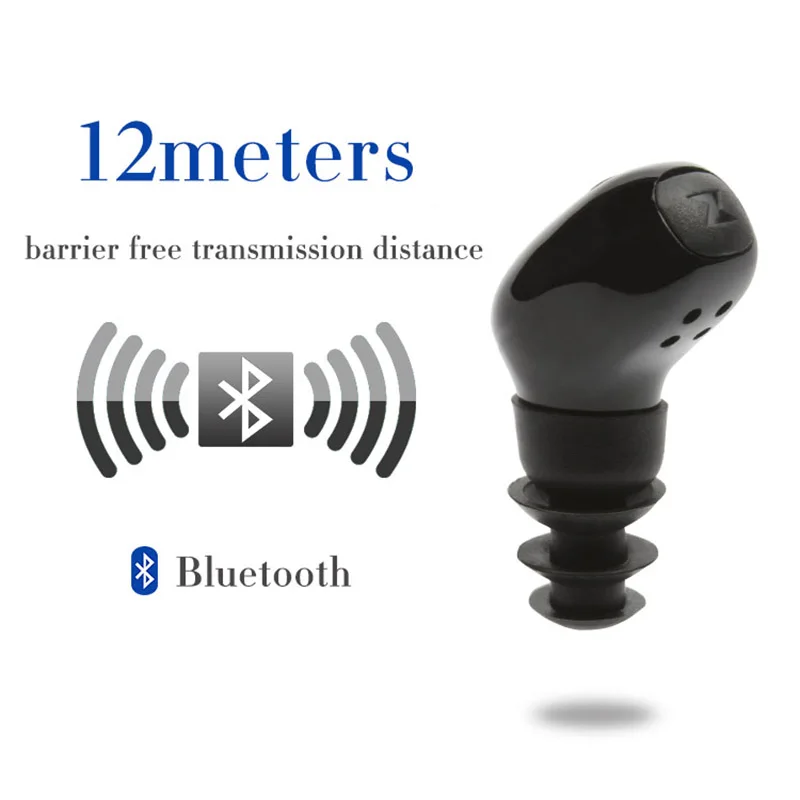 Doitop многофункциональный мини наушники 12 м Беспроводной гарнитура Bluetooth Водонепроницаемый Спорт на открытом воздухе Одежда заплыва уха Фиксаторы наушники-вкладыши микро наушник блютуз для плавания блютуз