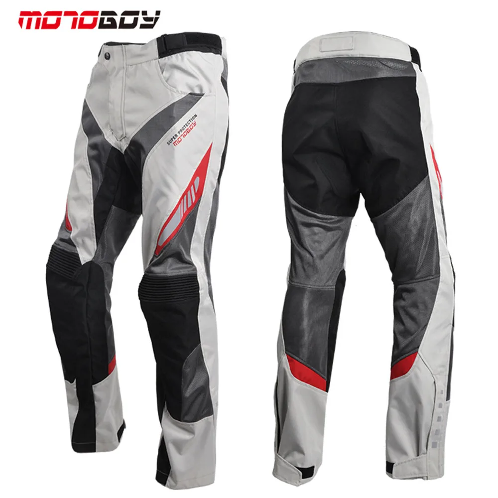 

Free shipping 1pcs Summer Motorbike Pants Motorcycle Waterproof Cordura Textile Trousers Armours Motorcycle Pants With 4pcs pads