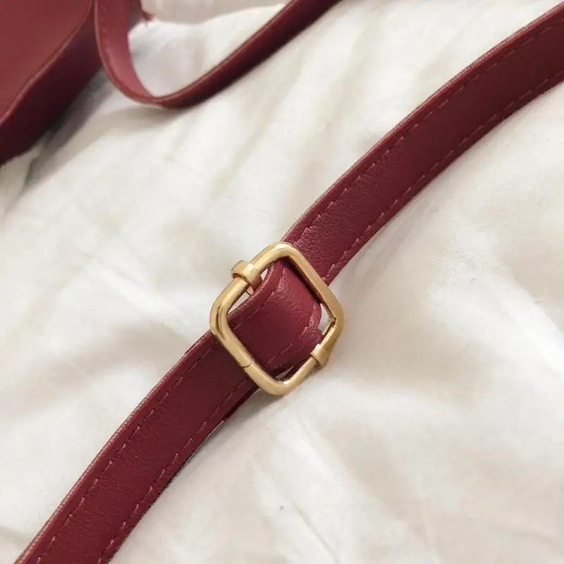 Women Fashion Wide Solid Color Shoulder Handbags Female Simple PU Leather Women Large Capacity Pure Color Flap Crossbody Bags