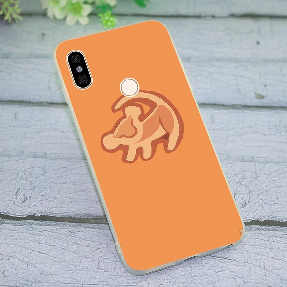 Мягкий ТПУ чехол Король Лев для Xiaomi Mi 9 se A1 8 SE A2 Lite Чехлы Redmi Note5 5Pro 4X 5 Plus 5A 4A