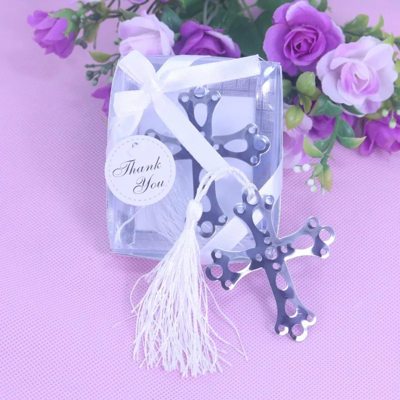 10 шт. крестообразная пустотелая Закладка с кисточкой для детского душа первого