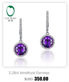 Caimao Jewelry 14KT розовое золото 8 мм круглой огранки 7.98ct цитрин 0.11ct diamond Обручение Серьги