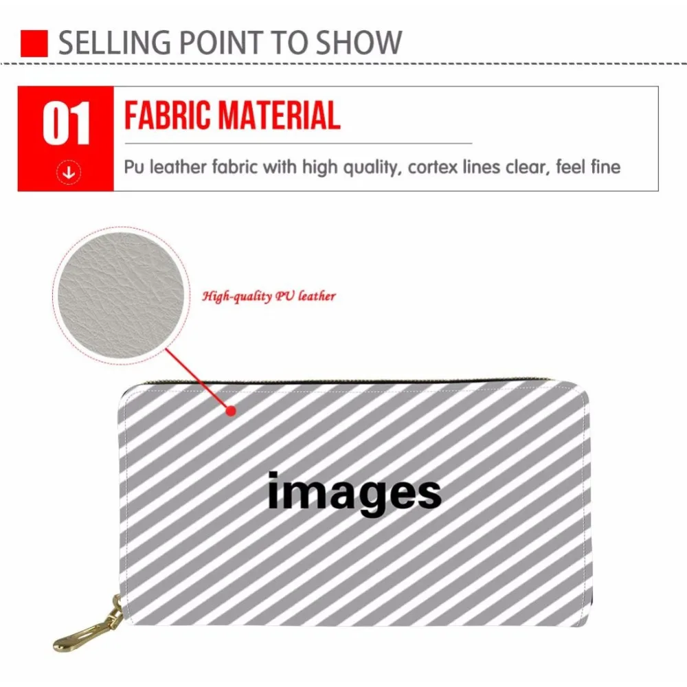 Длинный кошелек на молнии с золотым леопардовым принтом|Женские кошельки| |