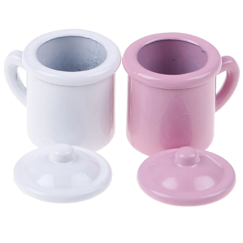 

New Mini Cup For Miniature Dollhouse bathroom accessory gargle cup Kitchen Room Food Drink Home Tableware Decors HOT