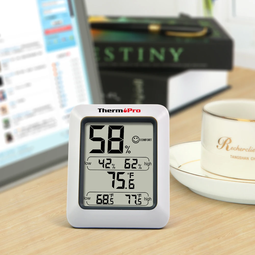ThermoPro TP50 гигрометр термометр Крытый Влажность монитор метеостанция