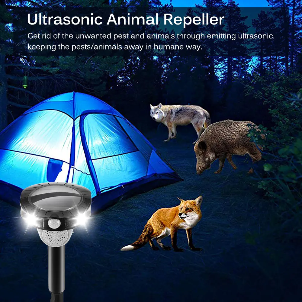 Smart Home Bakeey AG005-A 1.2V Black for Bird Repeller Waterproof Non-toxic Safe and Environmentally Friendly Repellers | Дом и сад