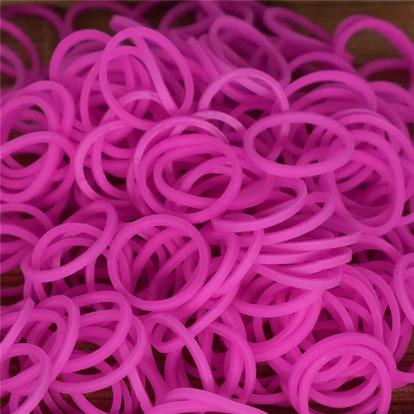 pink 2 Горячие Diy игрушки браслет из резиновых полос для детей или волос Резиновые ткацкие ленты заправка резиновый браслет сделать тканый браслет DIY подарок - Цвет: pink 2