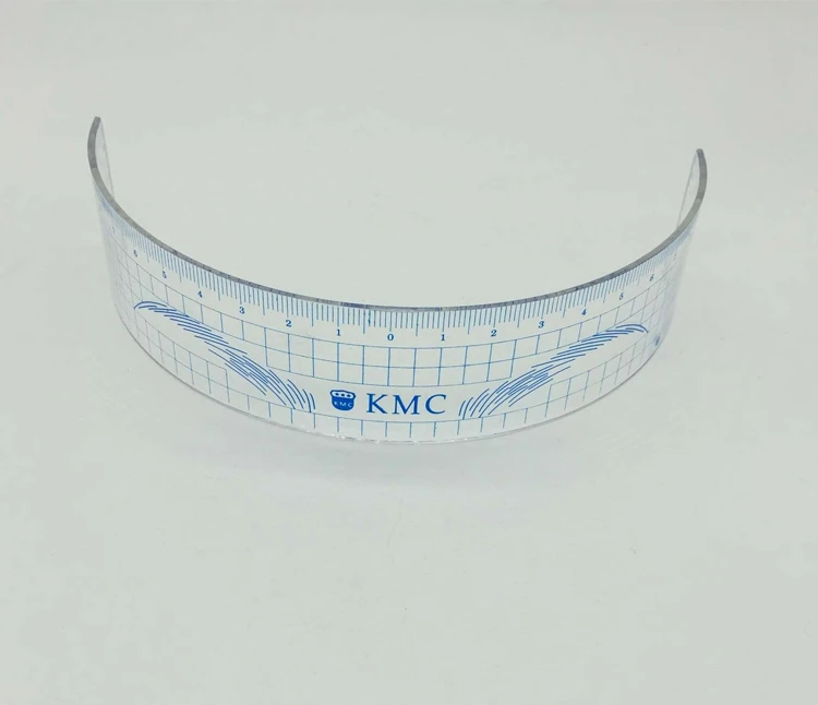 1 шт. пластиковая линейка для бровей|cosmetic cabinet|tool storagetool rc |