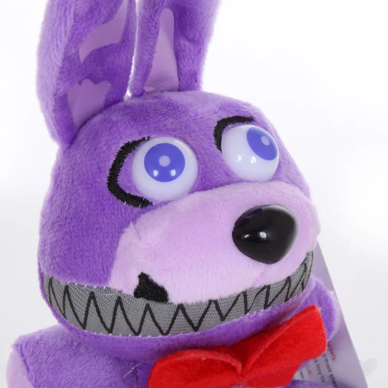 15 см полный размер мягкая плюшевая кукла на пять ночей с Фредди 4 FNAF детская игрушка Фокси медведь Фредди Бонни и Чика брелок плюшевая подвеска