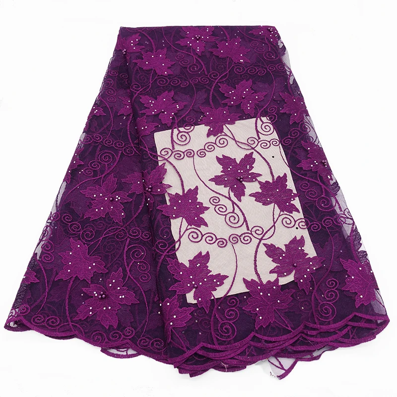 Лидер продаж высококачественное кружево нигерийский тюль кружевная ткань