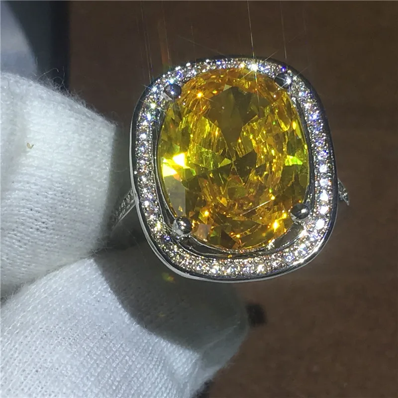 Это кольцо после этого большой 10ct AAAAA Циркон cz Обручальное кольца для мужчин и