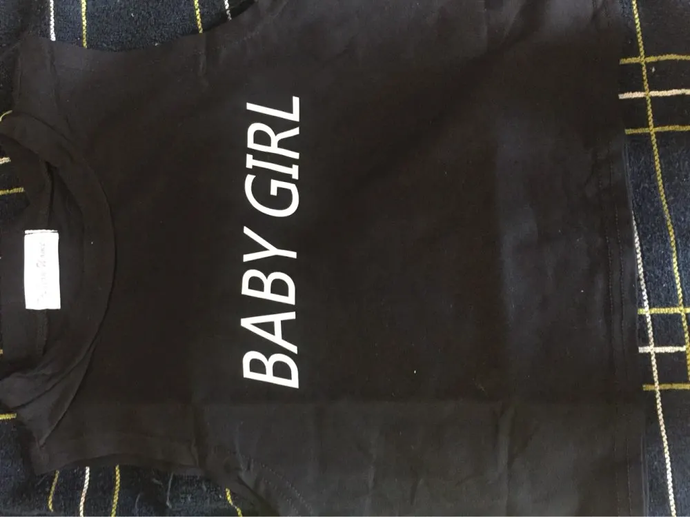 Для женщин укороченный топ для маленьких девочек babygirl с буквенным принтом сексуальная тонкая рубашка для майка Tee хипстерский жилет черный, белый цвет Прямая поставка TZ20-821