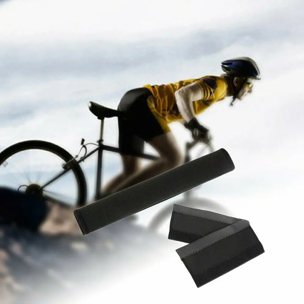 Защитная цепочка на раму велосипеда протектор из полиэстера черный защита цепи