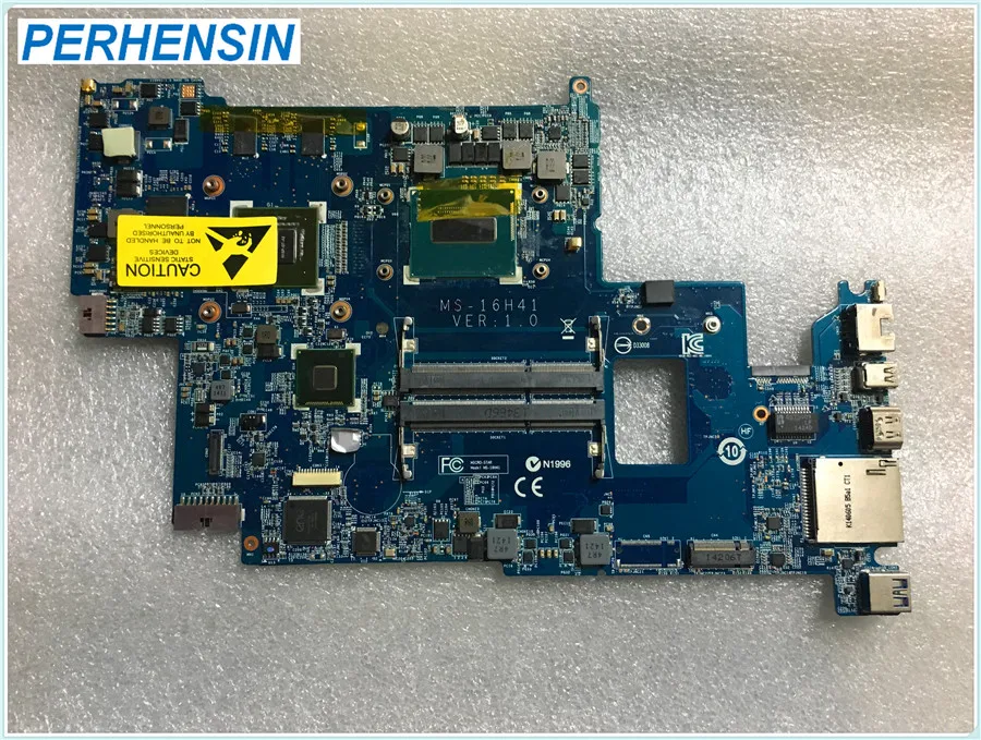 MS 16H41 для MSI GS60 Материнская плата ноутбука i7 4720HQ N15P GT A2 GTX 850M Ver 1 0 100% работают