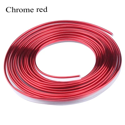 1 м автомобильный Стайлинг Универсальный DIY холодная линия и Наклейки