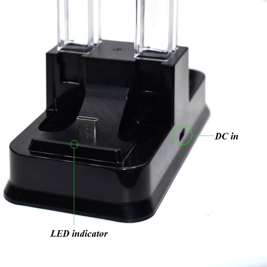 Многофункциональная зарядная док-станция для Nintendo Switch Controller светодиодный