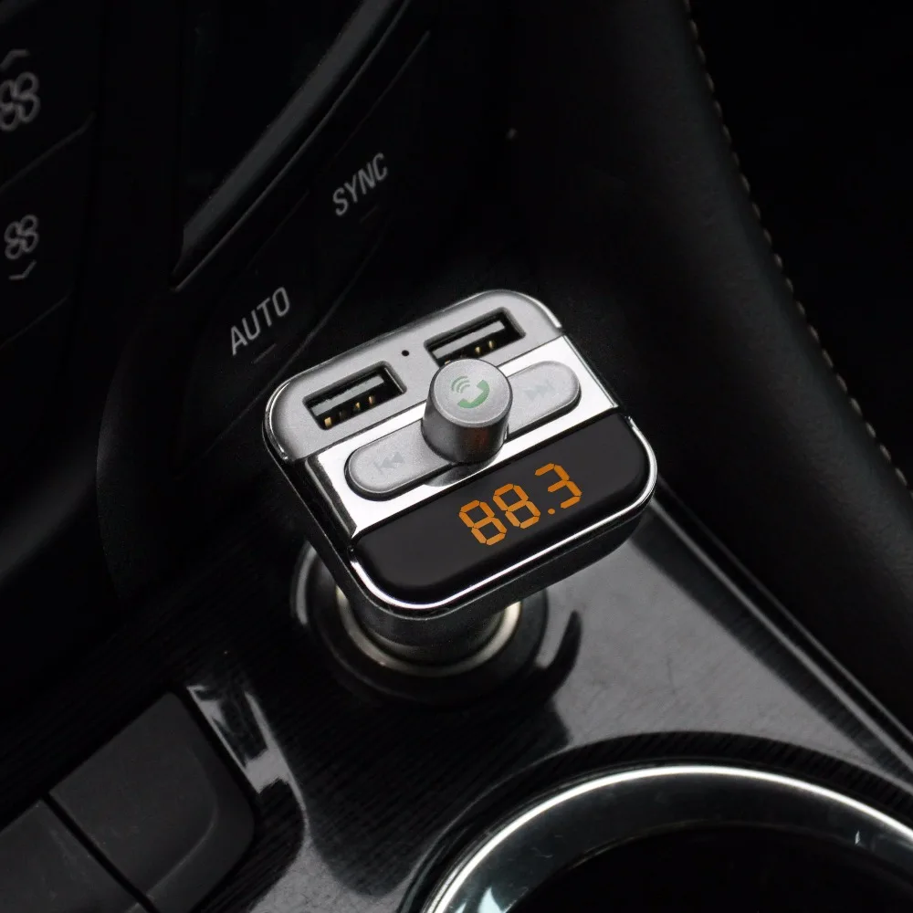 Высококачественный FM-передатчик гарнитура Bluetooth автомобильные комплекты с