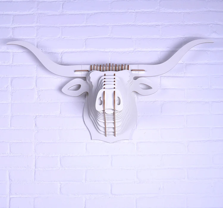 Longhorns декора стен Африканский буйвол голову бык голова стены искусства высокое