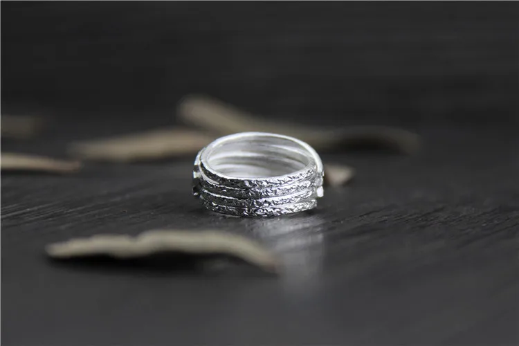 Оптовая продажа ручной работы посеребренные кольцо указательный палец