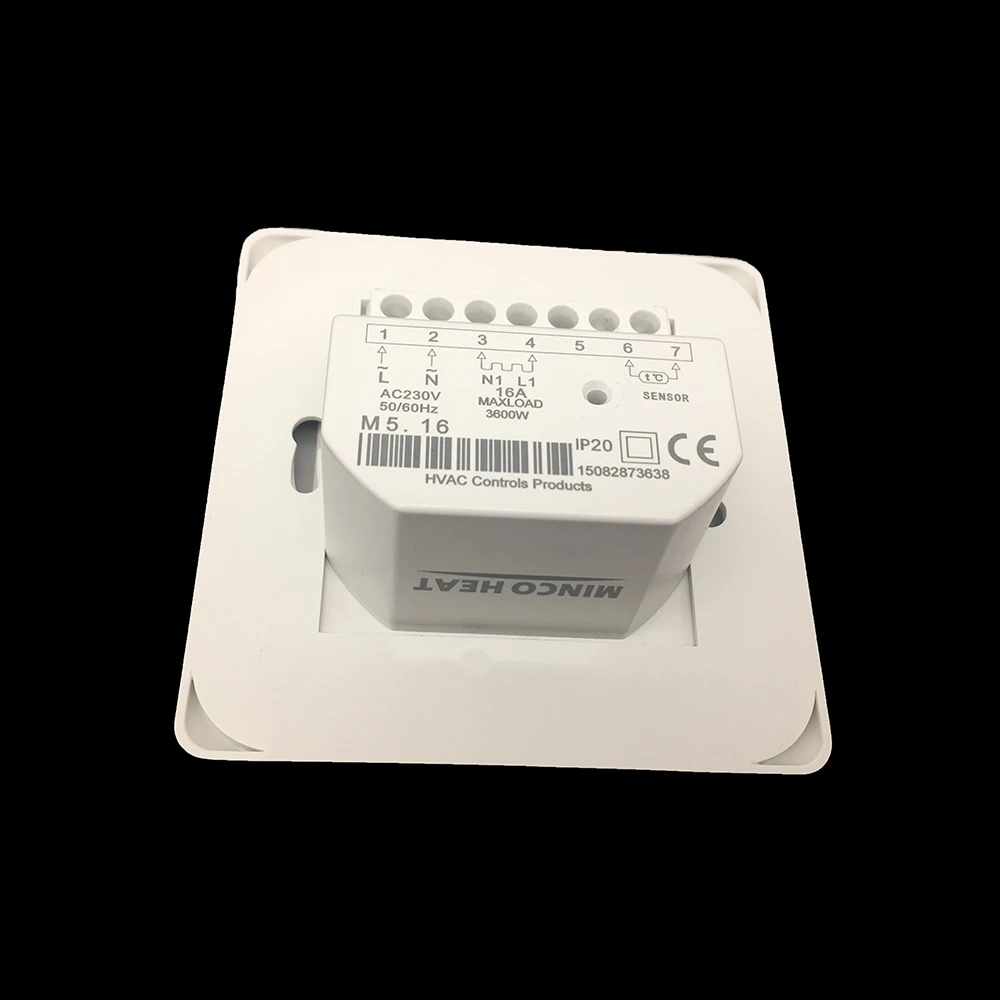MINCO HEAT 220 V 16A механический ручной Электрический напольный нагревательный