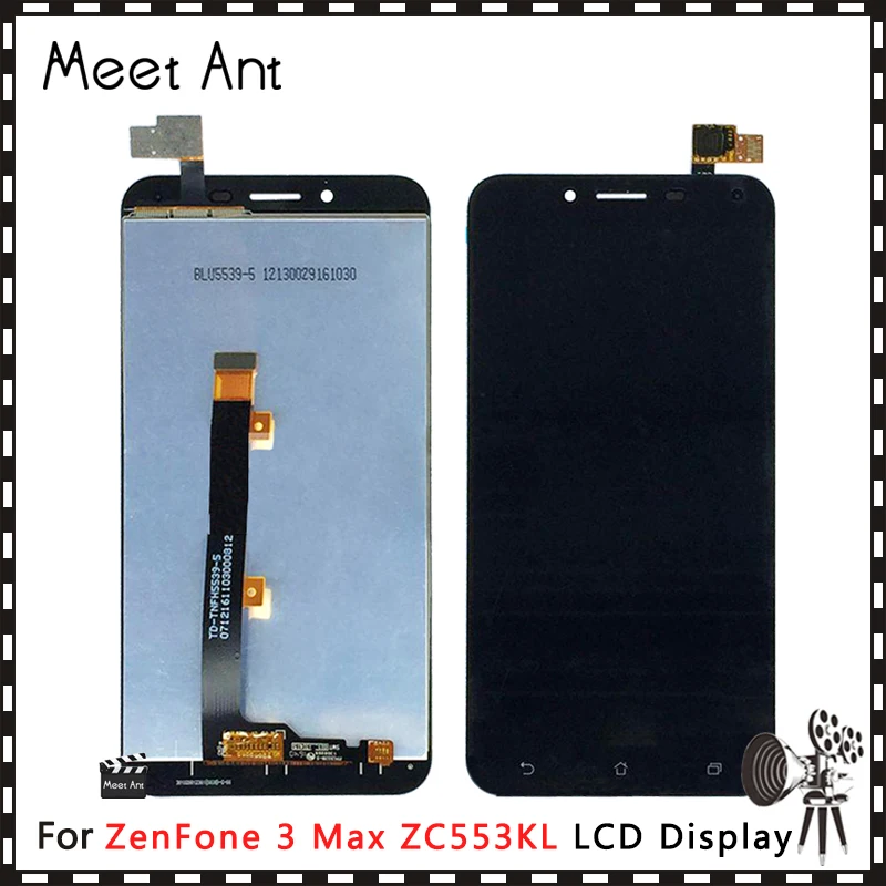 

DHL 10Pcs/lot High Quality 5.5'' For ASUS Zenfone 3 Max ZC553KL LCD Display Screen With Touch Screen Digitizer Assembly
