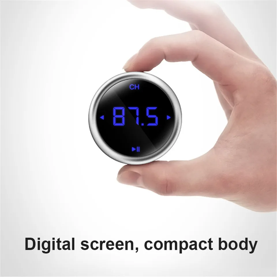 Беспроводной автомобиля Bluetooth MP3 плеер fm передатчик Поддержка TF карты Dual USB