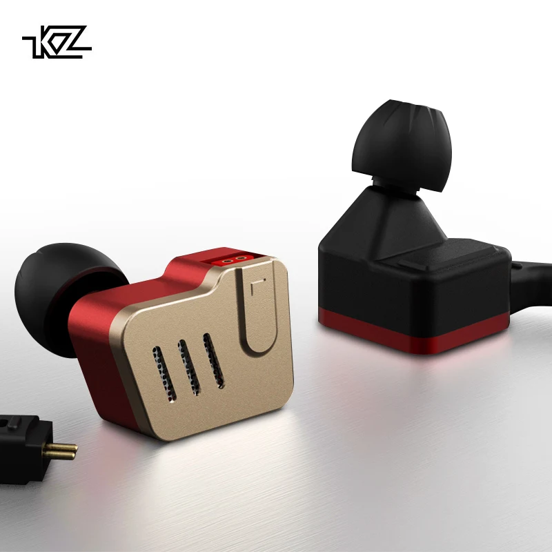 KZ BA10 In Ear Five Unit сбалансированная арматура 5BA Hifi музыкальные металлические