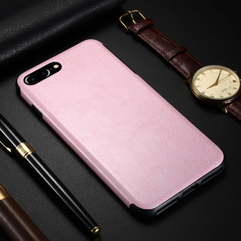 Искусственная кожа и силикон TPU чехол для телефона iPhone 6 6S 7 8 Plus X XS MAX XR роскошный