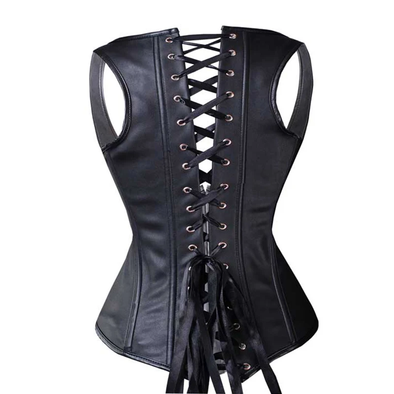 Женский сексуальный черный жилет Пояс Cincher корсет бюстье боди ShaperLace Up атласное бюстье на стальных косточках Готический тонкий жилет корсет