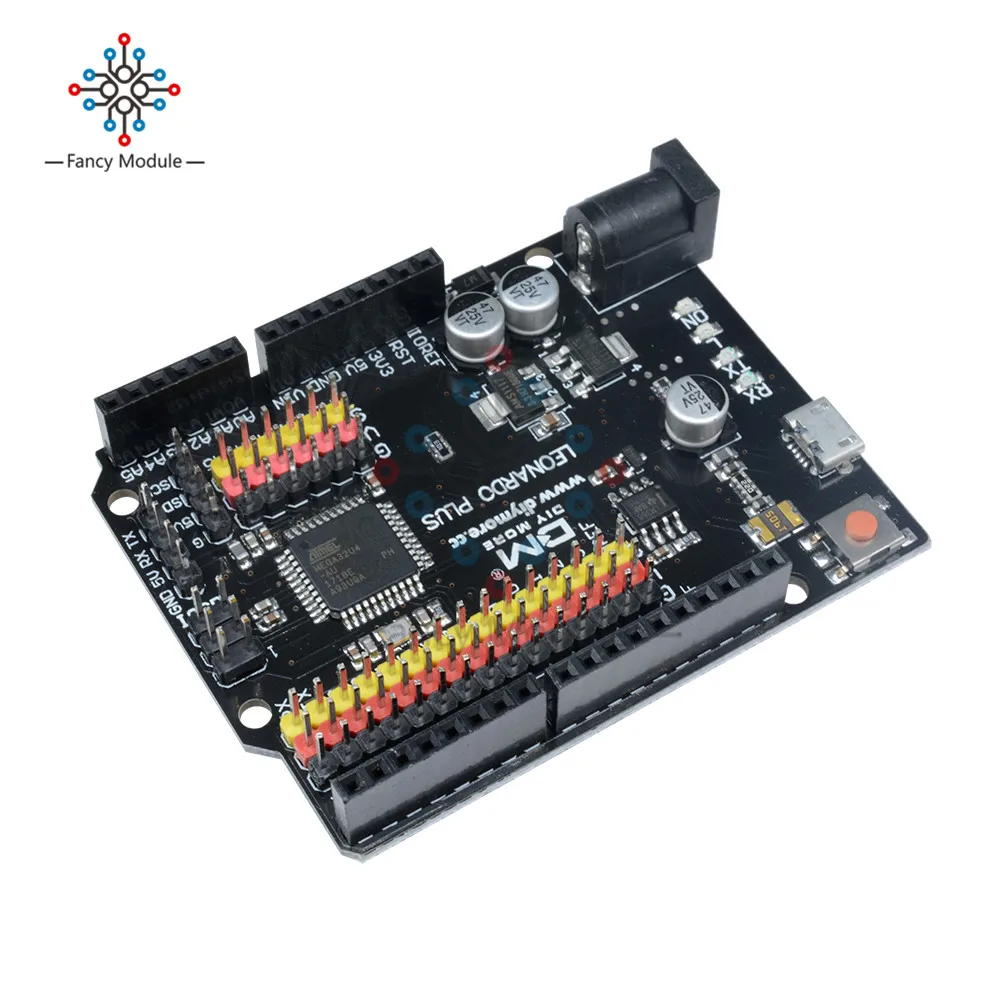 Макетная плата Leonardo R3 Plus Mcrocontroller ввода/вывода защитный модуль ATmega32U4 Pro Micro 5 в SPI IIC