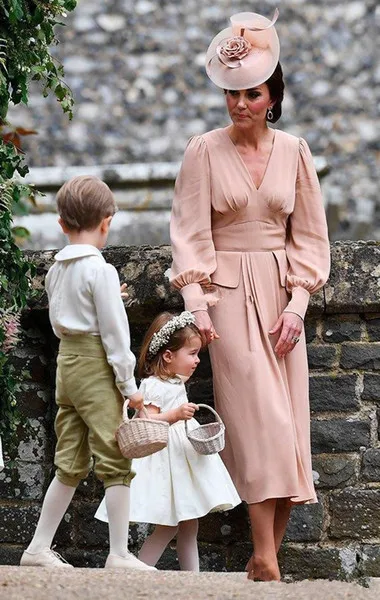 Простые шифоновые платья для матери невесты Kate Middleton винтажное свадебное платье